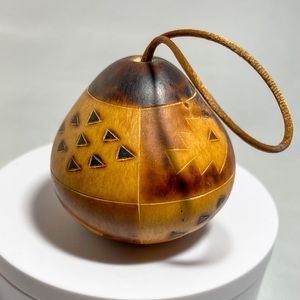 Carved Costa Rica Gourd